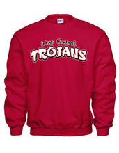Trojan Text Crewneck Sweatshirt