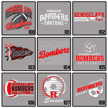 Custom Bomber Ladies Crewneck Sweatshirt