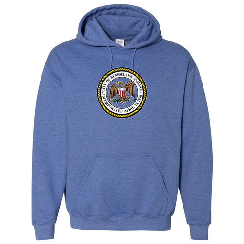 City of Rensselaer Seal Hooded Sweatshirt