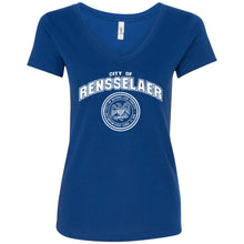 City of Renssealer Women's V-Neck T-Shirt