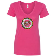 City of Renssealer Seal Women's V-Neck T-Shirt