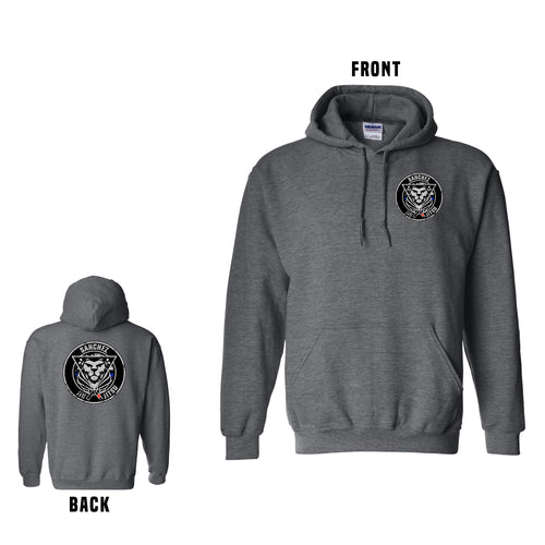 Sanchez Jiu Jitsu Hooded Sweatshirt (Front & Back)