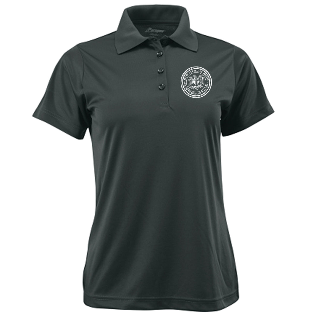 City of Renssealer Seal Embroidered Ladies Sport Polo