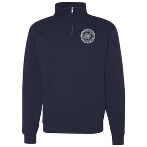 City of Rensselaer Seal Embroidered Quarter-Zip Sweatshirt