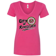 City of Renssealer Women's V-Neck T-Shirt