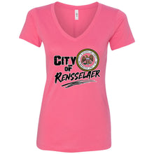 City of Renssealer Women's V-Neck T-Shirt