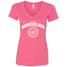 City of Renssealer Women's V-Neck T-Shirt