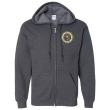 City of Rensselaer Seal Full Zip Hooded Sweatshirt