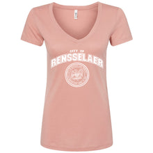 City of Renssealer Women's V-Neck T-Shirt