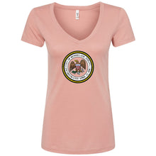 City of Renssealer Seal Women's V-Neck T-Shirt