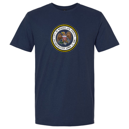 City of Rensselaer Seal Softstyle T-shirt