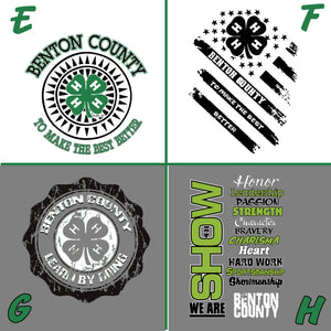 Benton County 4H Hooded Sweatshirt