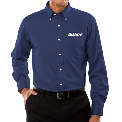 Adkev Men's Van Heusen® Long Sleeve Dress Twill