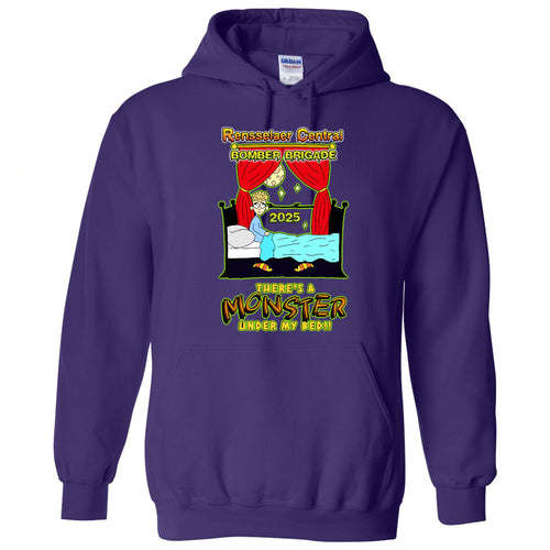 Monster Under My Bed Hooded Sweatshirt