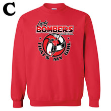 Lady Bomber Volleyball Crewneck Sweatshirt