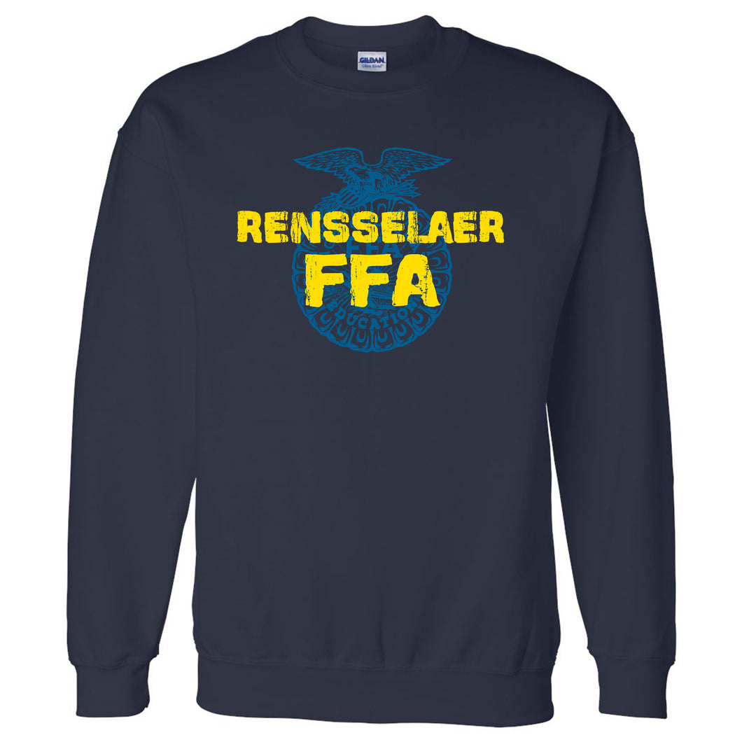 Rensselaer FFA Crewneck Sweatshirt T-shirt (Navy)