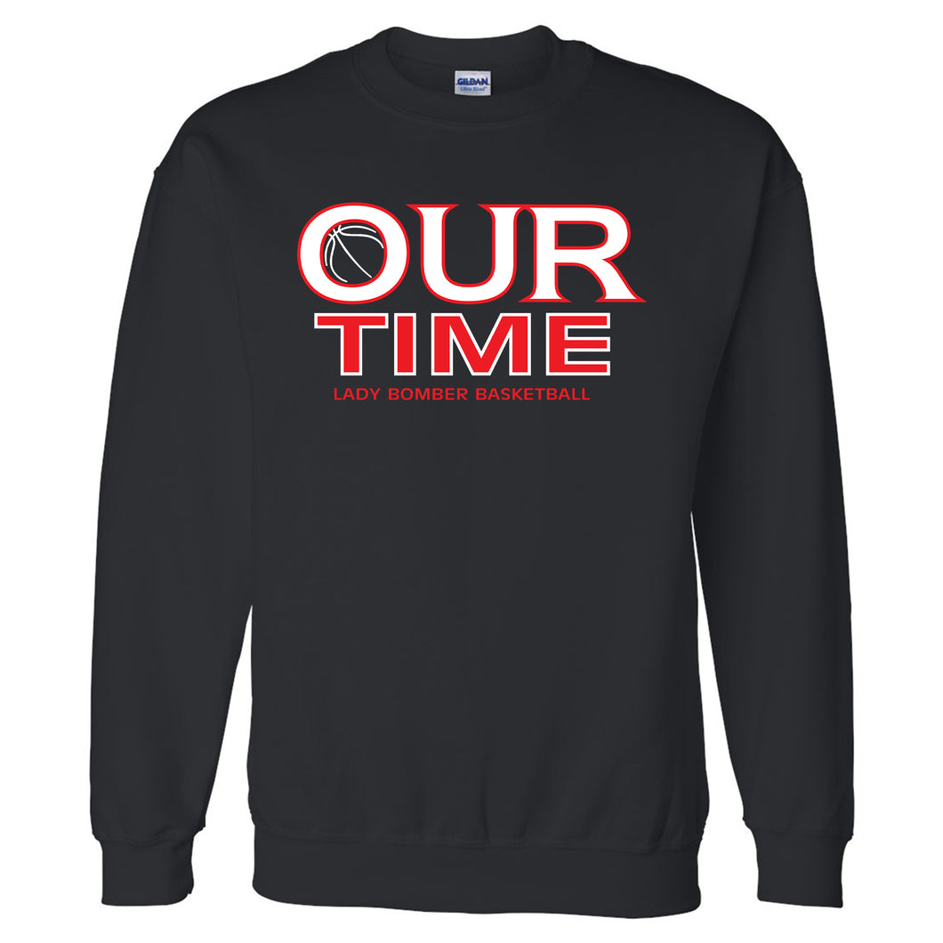Lady Bomber Basketball Crewneck Sweatshirt