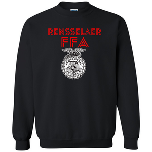 Rensselaer FFA Crewneck Sweatshirt T-shirt (Black)