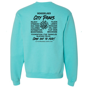 Rensselaer Parks Crewneck Sweatshirt (Left Chest Print)
