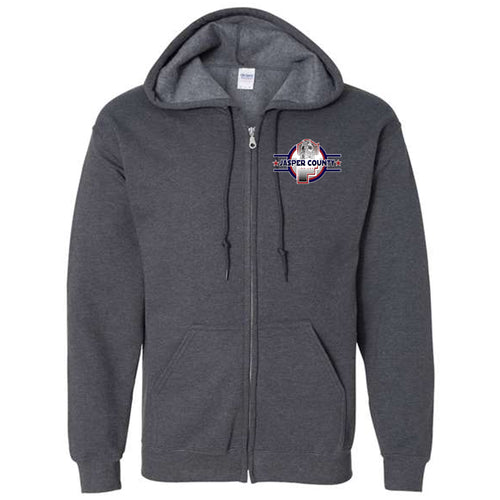 Jasper County Full Zip Hooded Sweatshirt