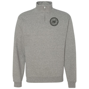 City of Rensselaer Seal Embroidered Quarter-Zip Sweatshirt