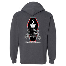 Coffin Coffee Full Zip Hooded Sweatshirt
