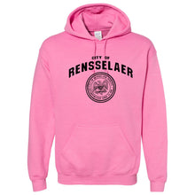 City of Rensselaer Seal Embroidered Hooded Sweatshirt