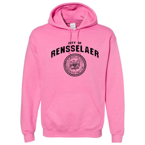 City of Rensselaer Seal Embroidered Hooded Sweatshirt