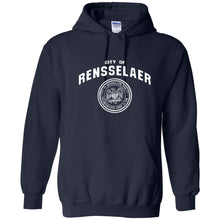 City of Rensselaer Seal Embroidered Hooded Sweatshirt