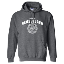 City of Rensselaer Seal Embroidered Hooded Sweatshirt