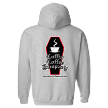 Coffin Coffee Full Zip Hooded Sweatshirt