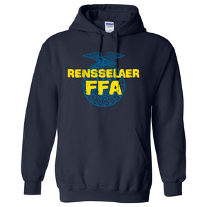 Rensselaer FFA Hooded Sweatshirt T-shirt (Navy)