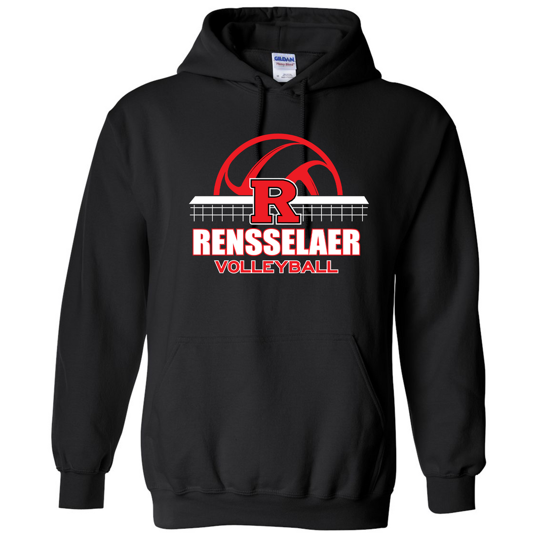 Rensselaer Volleyball Hooded Sweatshirt