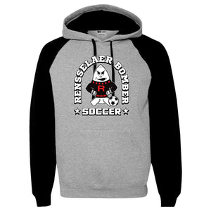 Rensselaer Soccer Colorblock Hooded Sweatshirt