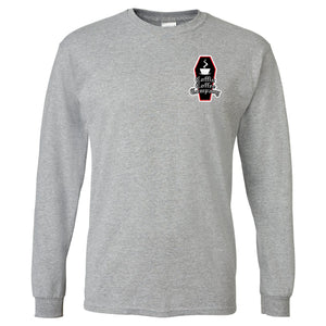 Coffin Coffee Longsleeve T-shirt