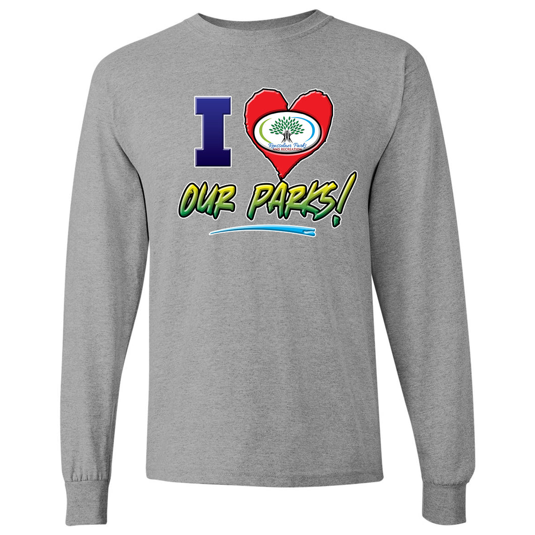 I Love Our Parks Longsleeve T-shirt