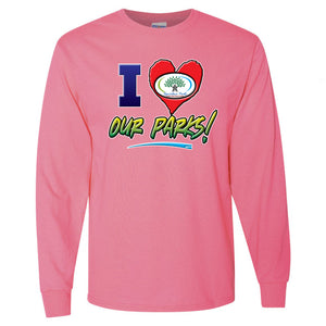 I Love Our Parks Longsleeve T-shirt