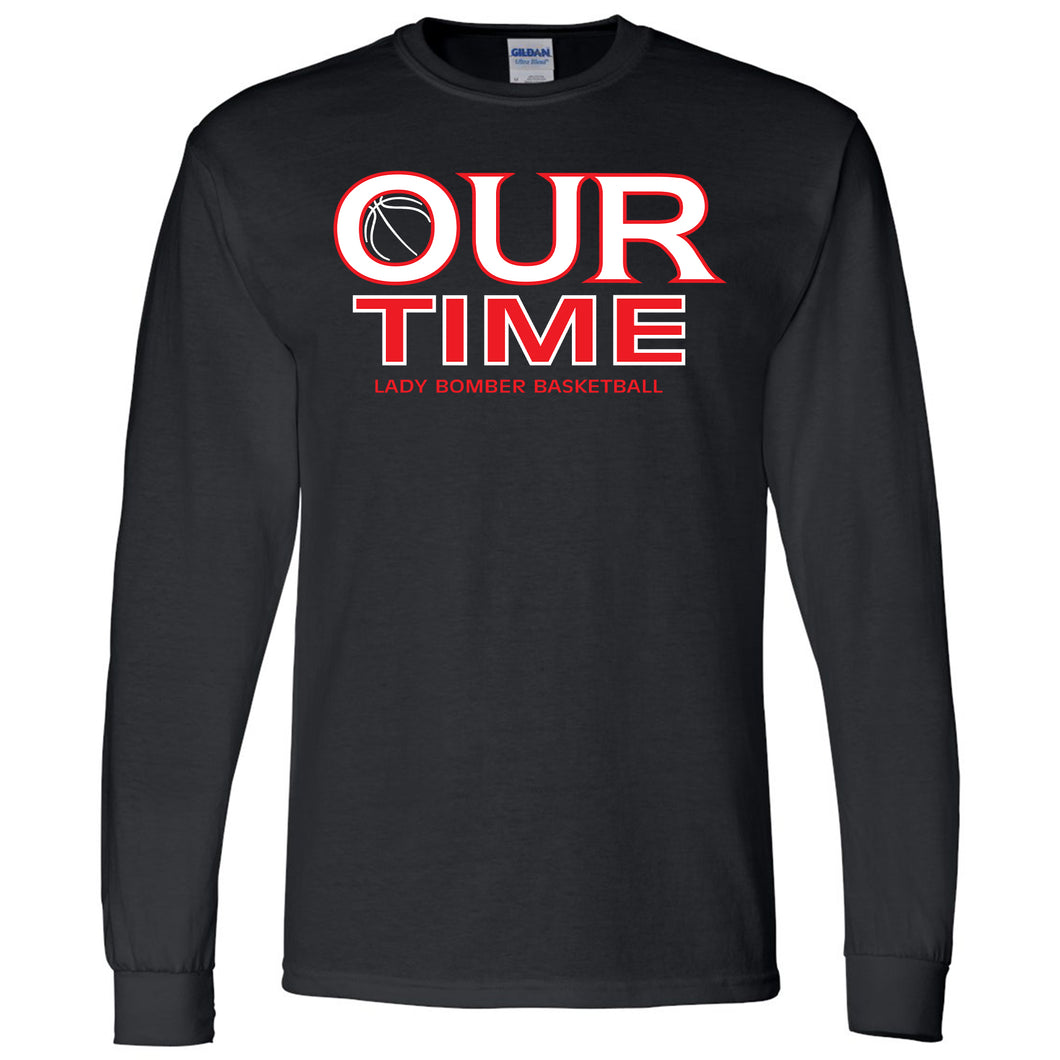 Lady Bomber Basketball Longsleeve T-shirt