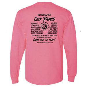 Rensselaer Parks Longsleeve T-shirt (Left Chest Print)