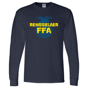 Rensselaer FFA Longsleeve T-shirt (Navy)