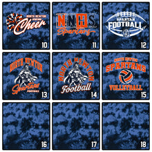 Custom North Newton Tie Dye T-shirt