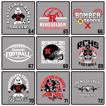 Custom Bomber Heavyweight T-shirt