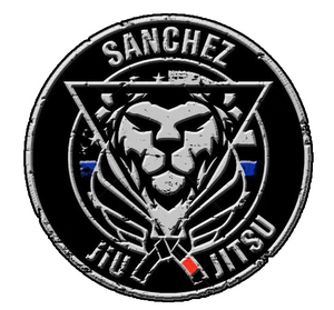 Sanchez Jiu Jitsu 4" Sticker