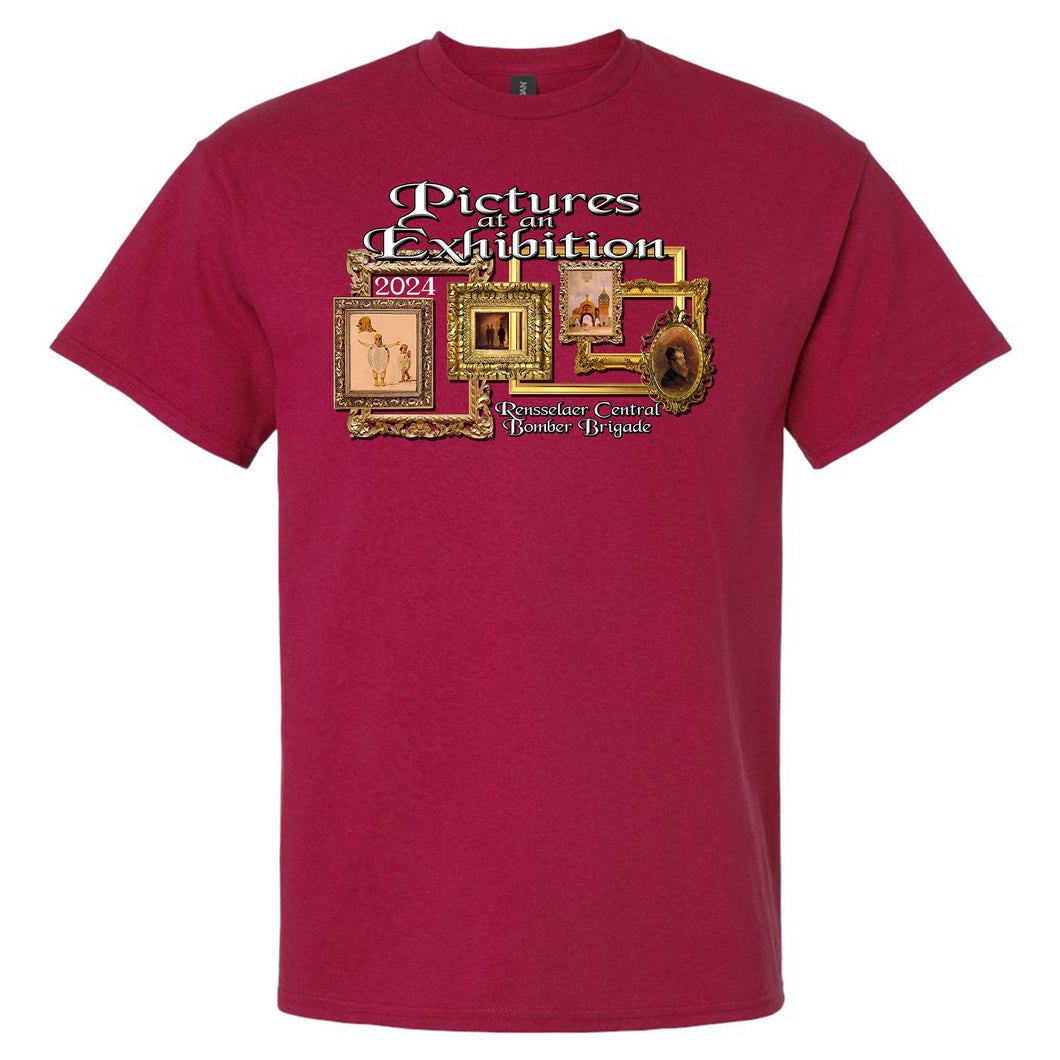 Bomber Brigade Cardinal T-shirt