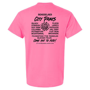 Rensselaer Parks T-shirt (Left Chest Print)