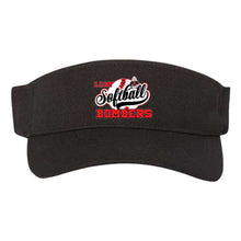 Lady Bomber Softball Visor