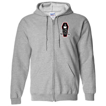 Coffin Coffee Full Zip Hooded Sweatshirt