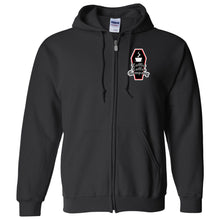 Coffin Coffee Full Zip Hooded Sweatshirt