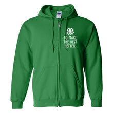 Benton County 4H Full Zip Sweatshirt