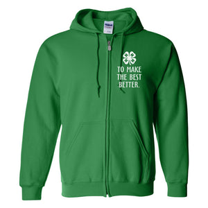 Benton County 4H Full Zip Sweatshirt
